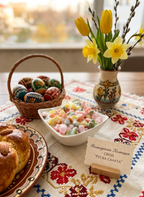 Свещ "Руска салата"