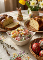 Свещ "Руска салата"