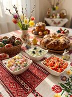 Свещ "Боб с лютеница"