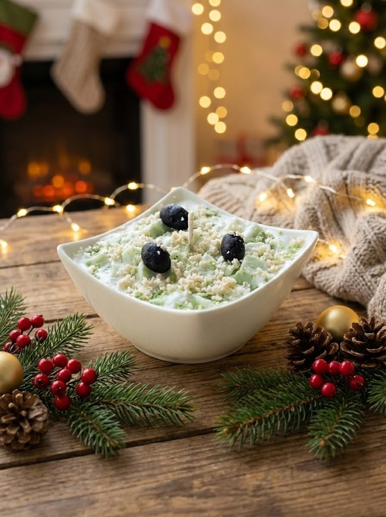 Свещ "Млечна салата"