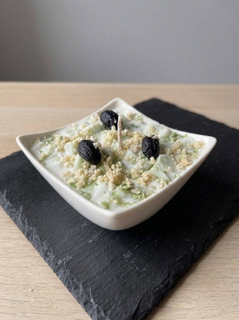 Свещ "Млечна салата"