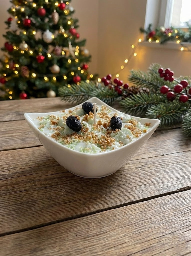 Свещ "Млечна салата"